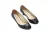 Jimmy Choo ‘Baxen’ Peep-toe Wedges in Zwart Glanzend Leder