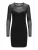 ONLY Jurk ‘ONLHEART-BECKI’  zwart