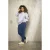 Zhenzi slim fit jeans dark blue denim