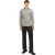 Jack And Jones Herenoverhemd met bladerenprint, slank model en lange mouwen (Wolkendanser)