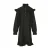 Reno Ruby Ruffle-jurk in zwart