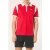 FILA Casoli Regular Blocked Polo Shirt True Red-egret
