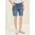 Cecil Dames Jogg shorts in een denimlook in Blauw