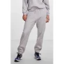 PIECES high waist regular fit sweatpants Chilli grijs melange
