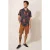 White Stuff Safari Printed Shirt Dark Navy