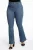 YOEK high waist bootcut jeans light denim