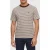 Calvin Klein Ss Striped Ottoman T-shirt Rich Brown