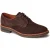 Base London Mawley Leren Herenschoenen In Verbrand Bruin Oxford-Model