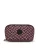 KIPLING Toilettas ‘Mirko’  oranje / rosa / watermeloen rood / zwart