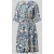 Christian Berg Woman Knie-lange jurk van viscose in all-over look