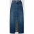 Polo Ralph Lauren Jeansrok in used-look met loopsplit