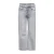 KIDS ONLY MINI high waist wide leg jeans grey denim