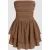 Strapless Gelaagd Mini-jurk