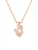 Hey Happiness Ketting ‘Moon and Star’  rose-goud
