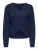 Only Onlmaggie Ls Cross V-neck Cc Knt 15375129 Trui 5099642 Night Sky Melange