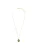 Lucardi Ketting  donkerblauw / goud