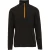 Regatta Heren Navigate Half Zip Fleece (Zwart/Oranje Pop)