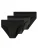 uncover by SCHIESSER Slip ‘Cotton’  donkergrijs / zwart