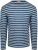 Armor-Lux Heavy Longsleeve T-Shirt Strepen Blauw