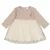 Feetje jurk Dress to Impress taupe/ecru