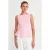 Aansluitende Mouwloze Peplum Blouse