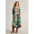 White Stuff Lucy Midi Dress Green Multi