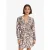 Alix The Label Dames jurk jaguar fake wrap
