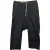 Rick Owens DRKSHDW broek met trekkoord in zwart katoen