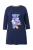 Ulla Popken Shirt  blauw / donkerblauw / sering