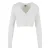 Dames short cardigan met veren Urban Classics