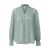 Gestructureerde chiffon blouse met delicaat stippenmotief dames QS