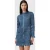 AllSaints Meg Mini Dress Oyster Blue