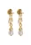 Haze&Glory Oorbellen ‘Summertime’  goud / parelwit