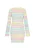 MYMO Jurk  blauw / geel / limoen / lila / oranje / pink