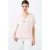 Top met korte mouwen en V-hals