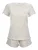 Goldenbay Korte pyjama ‘Hazel’  lichtgeel / gemengde kleuren / wolwit