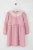 TRENDYOLKIDS Meisjes Roze Bloemen Midi Lang Casual Recht Jurken