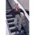 Trendyol Curve Dames Grijs Effen Recht Hoge taille Grote maten Jeans