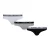 Reebok Dames/Dames Carina Logo Slip (Set van 3) (Zwart/Wit/Grijs)
