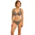 Freya niet-voorgevormde beugel bikinitop Arizona Wave met lurex zwart/beige