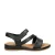 Gabor leren sandalen zwart
