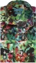 District Indigo Overhemd Graffiti Flower Print Multicolor   39