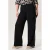 Miss Etam Plus straight high waist broek zwart