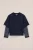 WE Fashion – Meisjes T-shirt met embroidery – Regular fit – Donkerblauw – Katoen –
