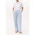 Tommy Hilfiger Stripe Poplin Pants Sile Vessel Blue