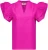 Vive La Femme Top Bijou Fuchsia dames