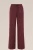 WE Fashion – Dames pantalon – Regular fit – Bordeauxrood –