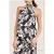GUESS Sunburst Top Black Print