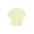 T-shirt met gestreepte randen recht model geel vrouw s.Oliver