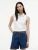 TOMMY HILFIGER Top ‘1985’  lichtblauw / wit